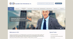 Desktop Screenshot of ccibenefits.com